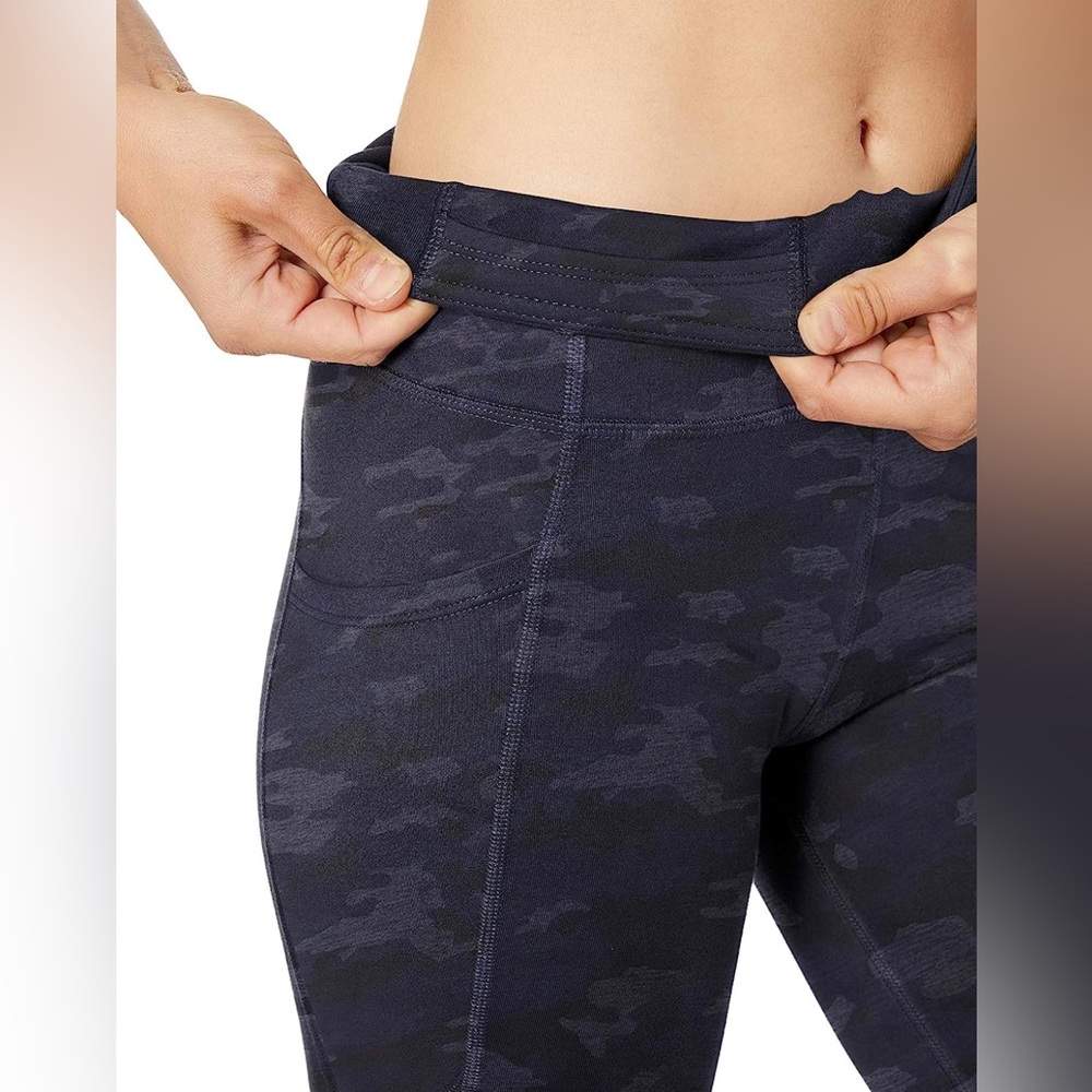Core 10 Women's All Day Comfort High-Waist Side-Pocket Capri Yoga Legging